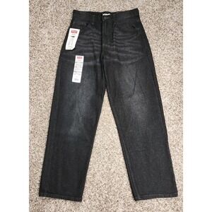 Wrangler Boys Skater Loose Fit Jeans Pants Black Size 16 Regular 29x29 NWT‎